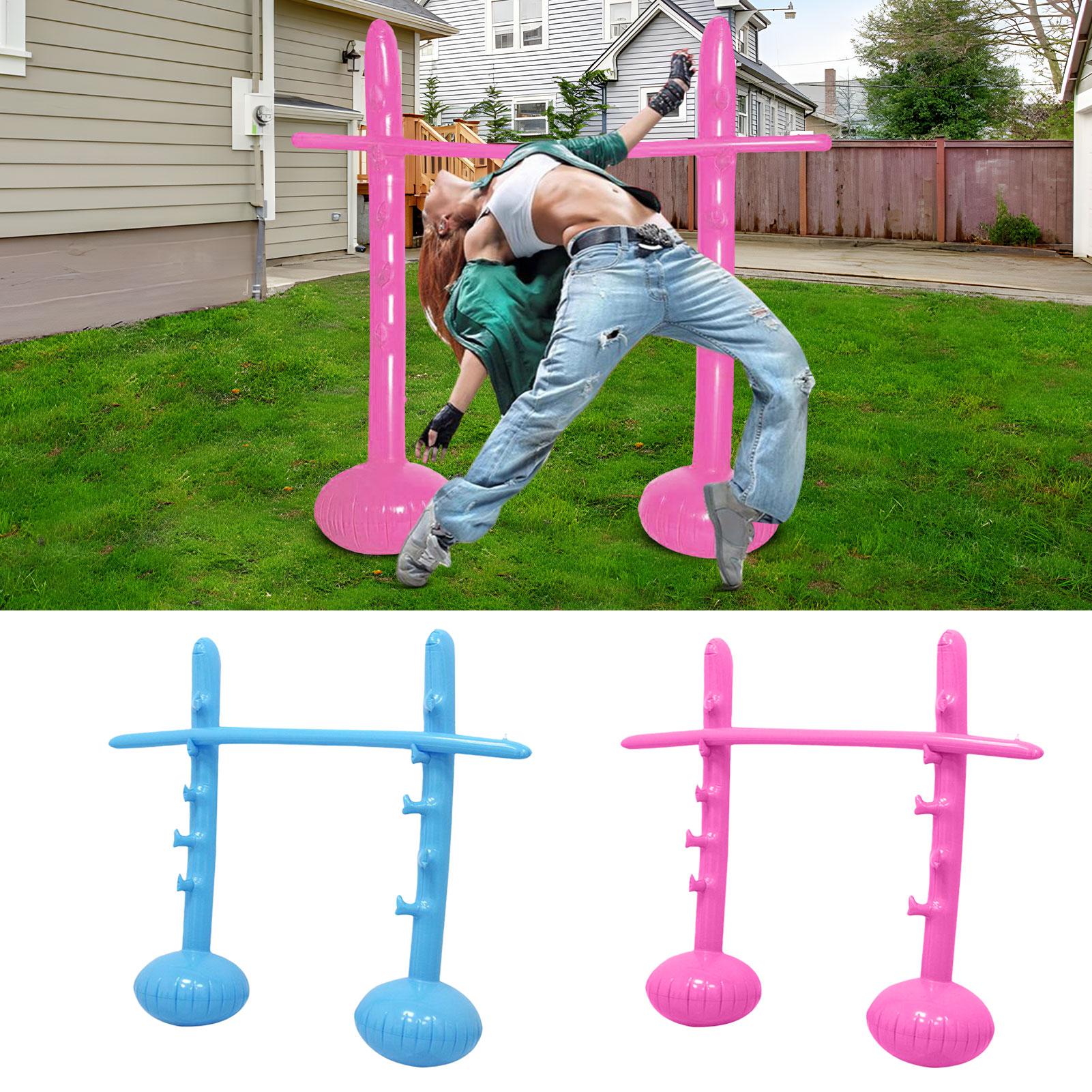 Kids Yard Toys - مجموعة لعبة ليمبو قابلة للنفخ بطول
