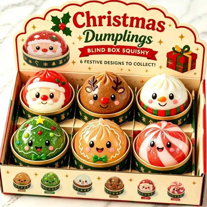 لعبة ضغط مطاطية على شكل زلابية - مراجعة Kids Toys Xmas وسعره