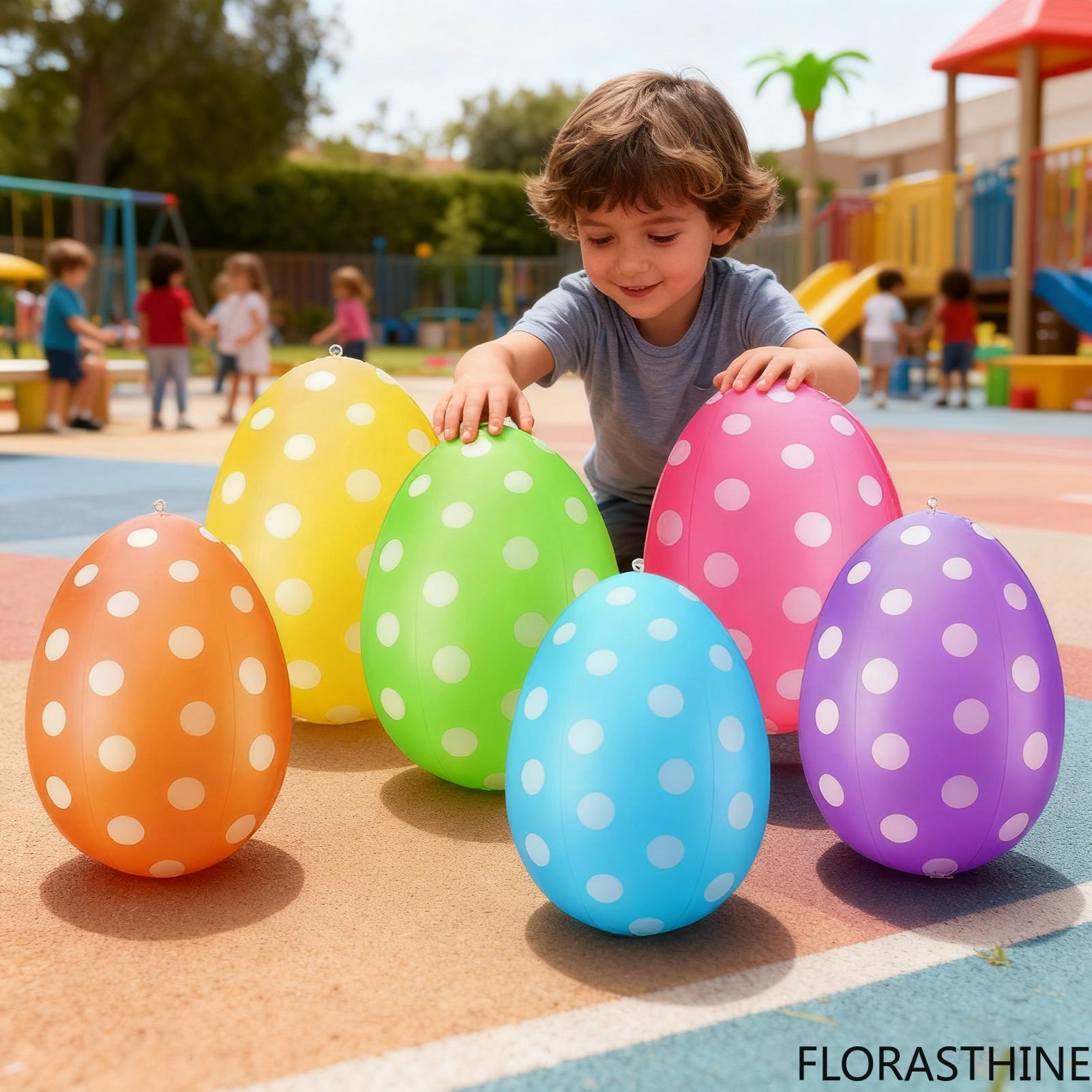 6 قطع من بيض عيد الفصح القابل  - مراجعة Kids Yard Toys وسعره