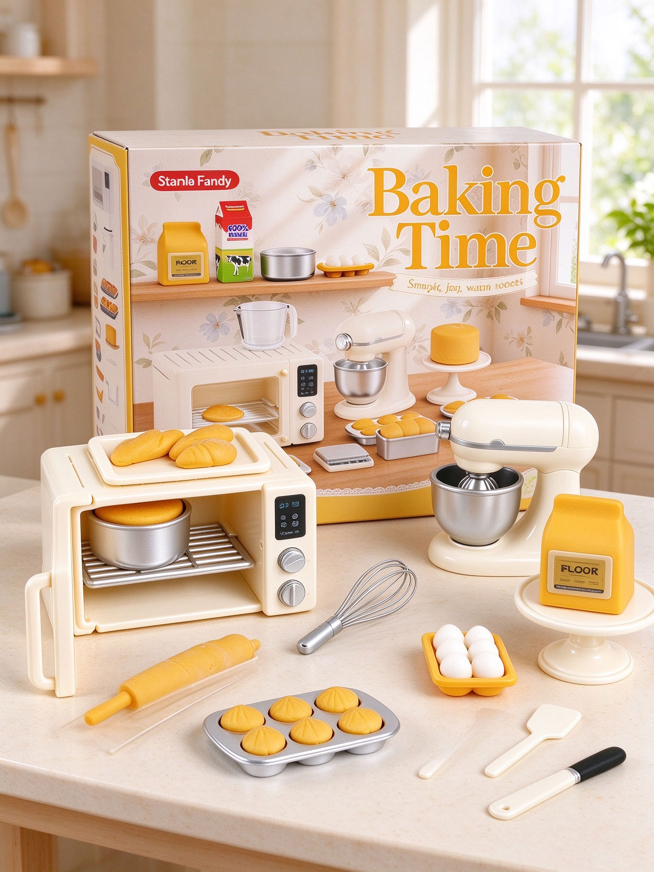 مجموعة ألعاب محاكاة مصغرة لعمل - مراجعة Kids Toys Kitchen Set وسعره