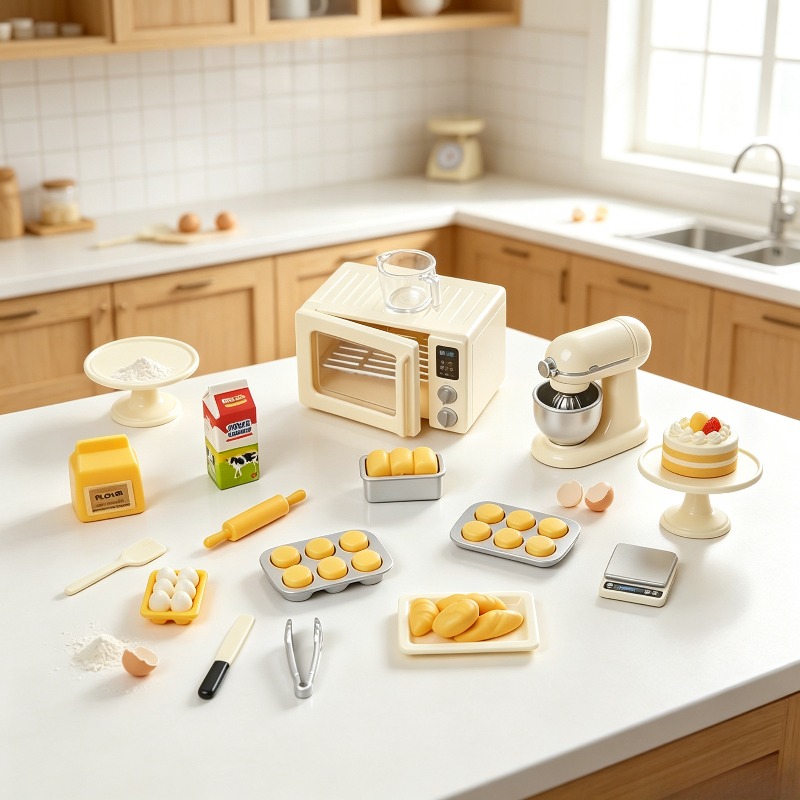 مجموعة ألعاب محاكاة مصغرة لعمل - مراجعة Kids Toys Kitchen Set وسعره
