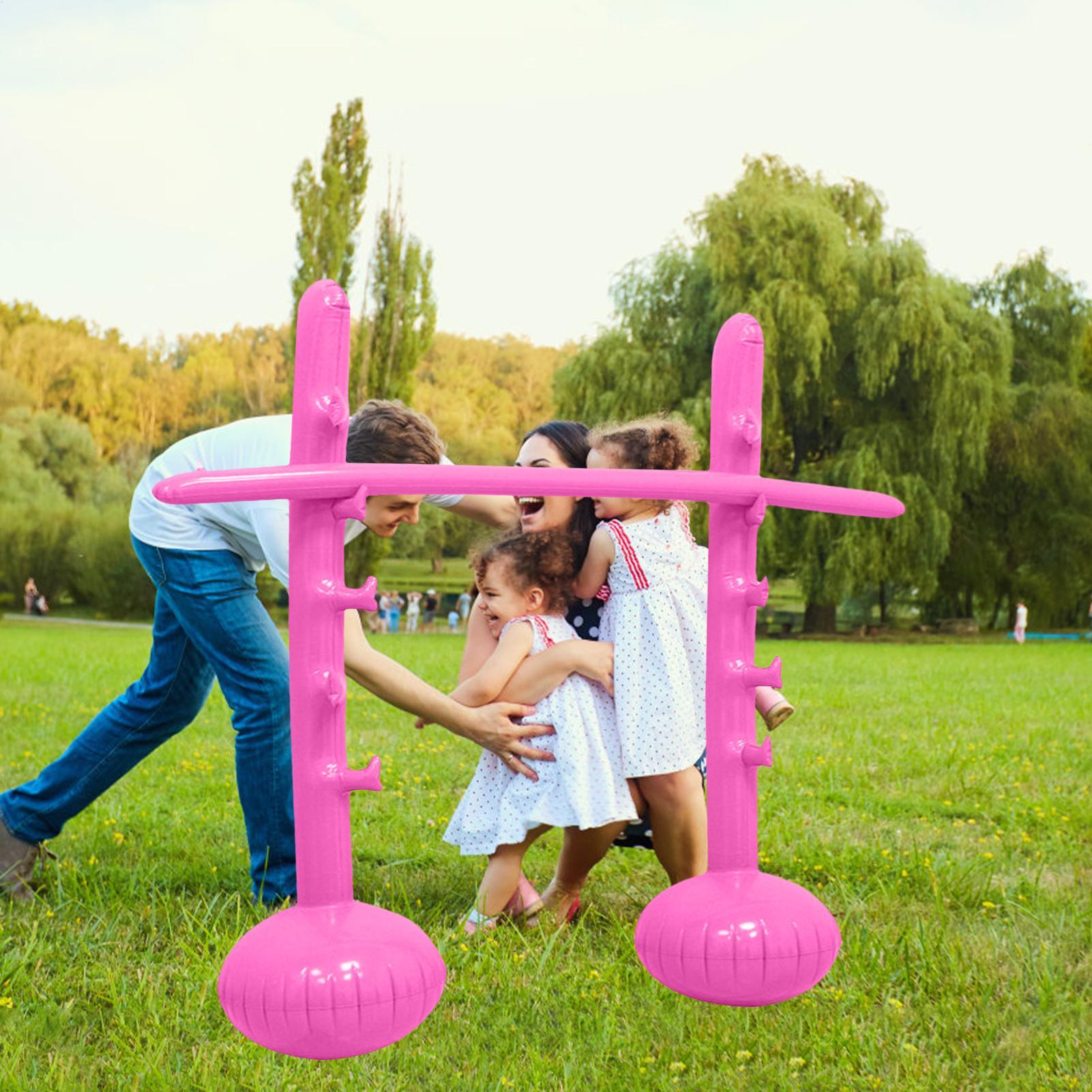 مجموعة لعبة ليمبو قابلة للنفخ  - مراجعة Kids Yard Toys وسعره